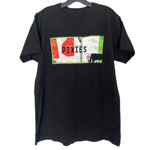 Pixies 2017 North American Tour T-Shirt Head Carrier Indie Rock Band Tee Black